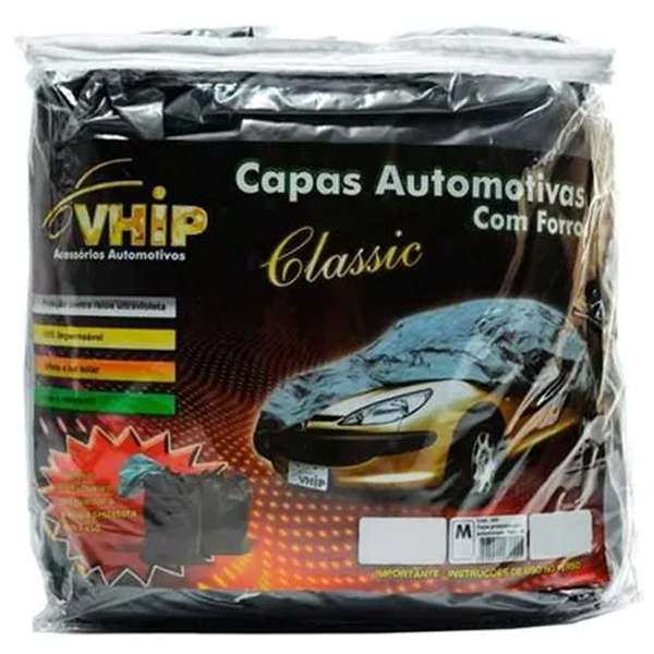 Capa Automotiva Cobertura Forro Impermeável Proteção Solar Media Vhip