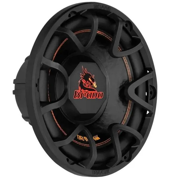 Subwoofer Bravox Bravo BV12 S4 12 Polegadas 350w Rms 4 Ohms Simples