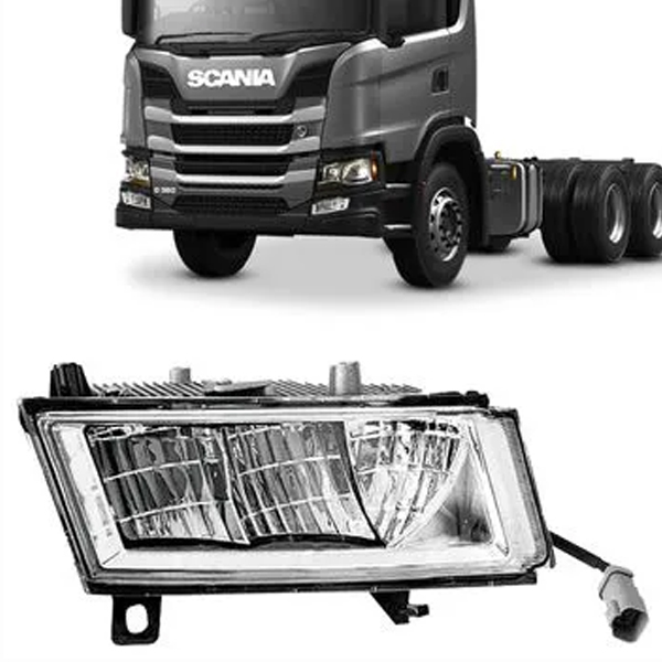 Farol de Milha Passageiro Scania Série 6/7 G 340 G 360 G 410 P 250 P 280 NINO