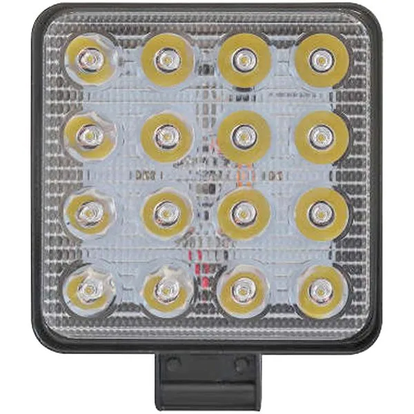 Farol de Milha LED Quadrado Universal 12-24V 6000K Tiger Auto TG0802.033