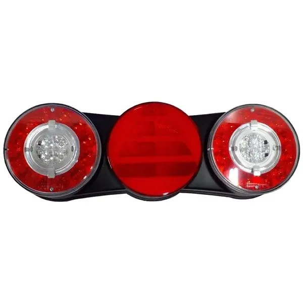 Lanterna Traseira Motorista Braspoint IV LED 24V Vermelha Aspock 1911400