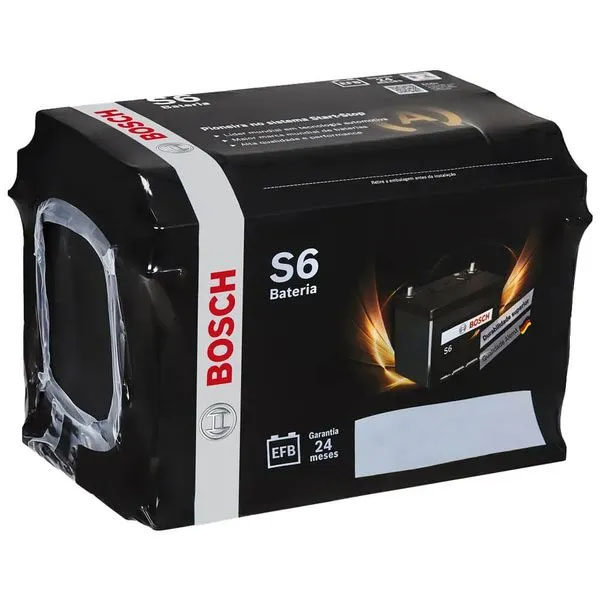 Bateria Carro Bosch Selada 80 Amperes 12V S6 AGM StartStop