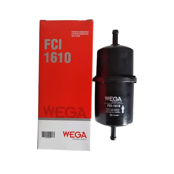 Filtro Combustivel Fiat Duna 1.6 8v Spi 11-1994 Ate 12-1995 Injecao Eletronica Wega Fci-1610